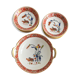 Cups and bowl in haviland porcelain