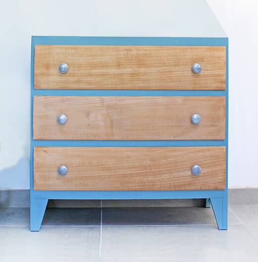 Revamped chest of drawers