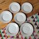 Set of 6 K&G Luneville dessert plates