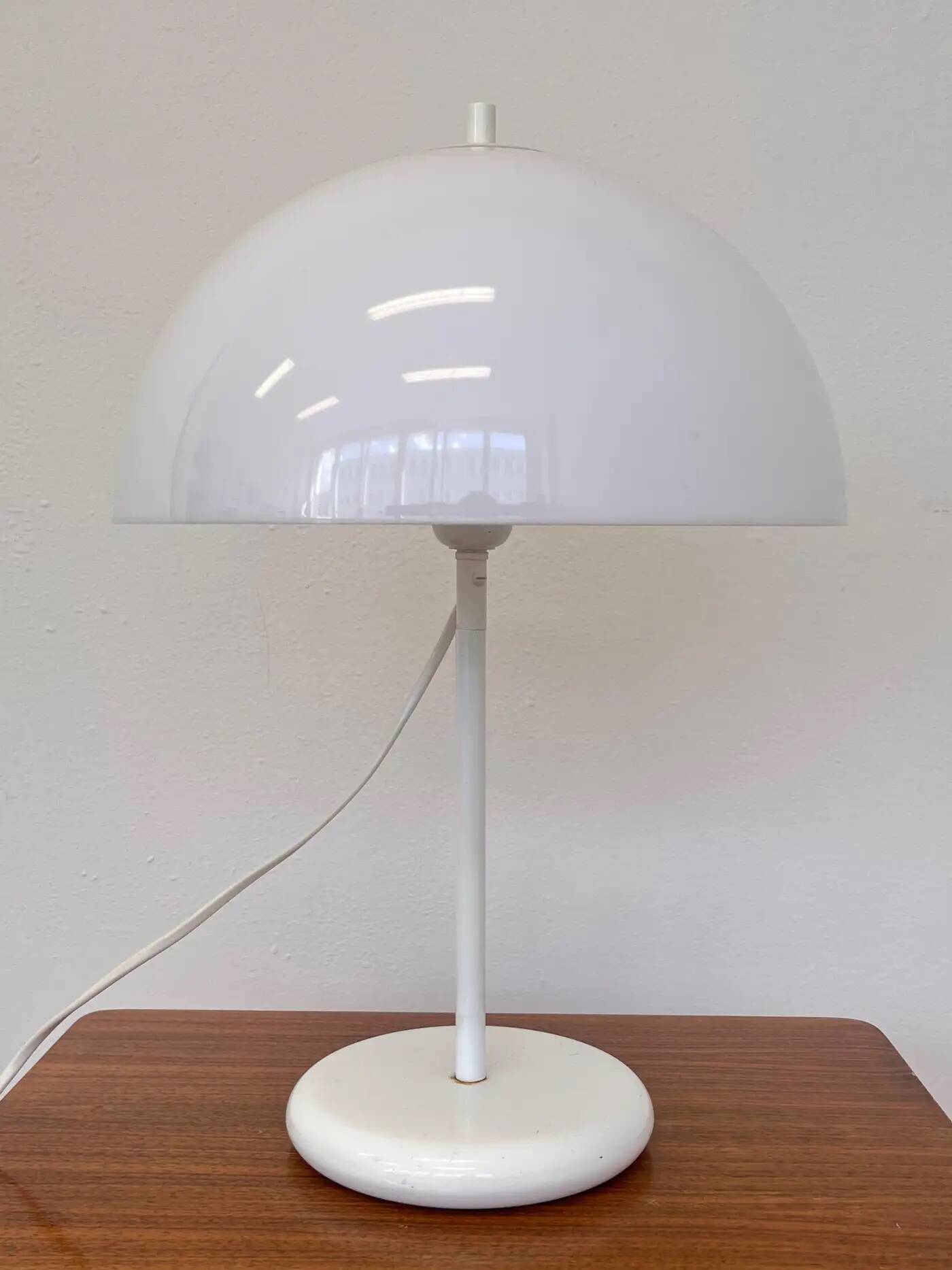Lampe de table champignon design futuriste des années 1980