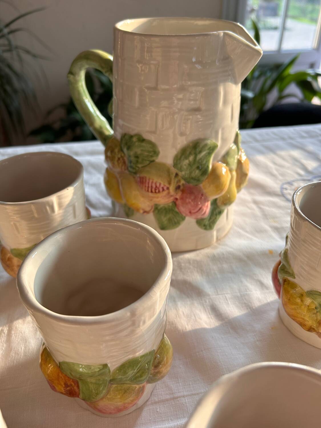 Orangeade Service Barbotine Chaumette