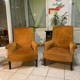 Paire de fauteuils Napoleon III