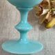 Cup or large glass in blue opaline from Portieux