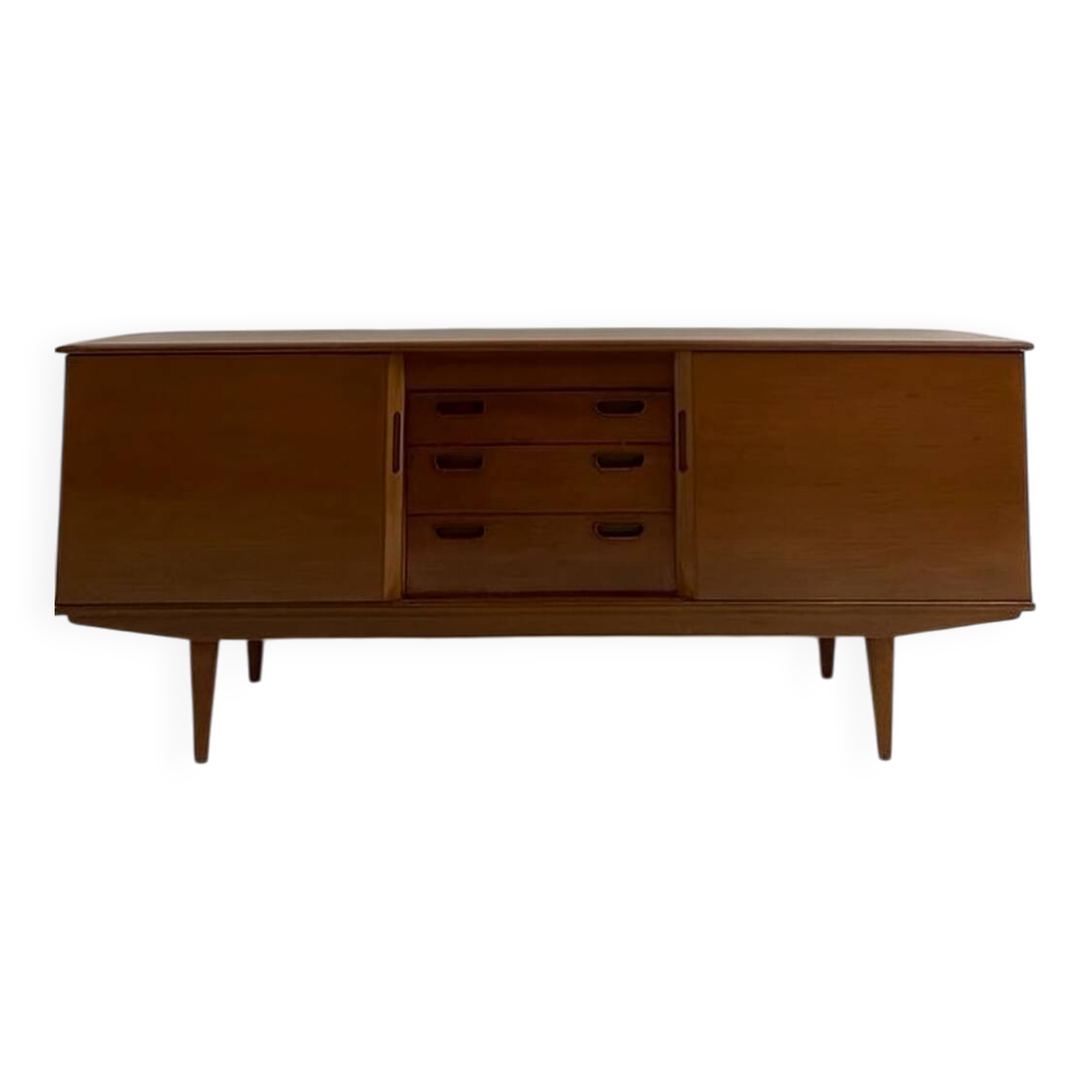 Vintage teak sideboard in Scandinavian style
