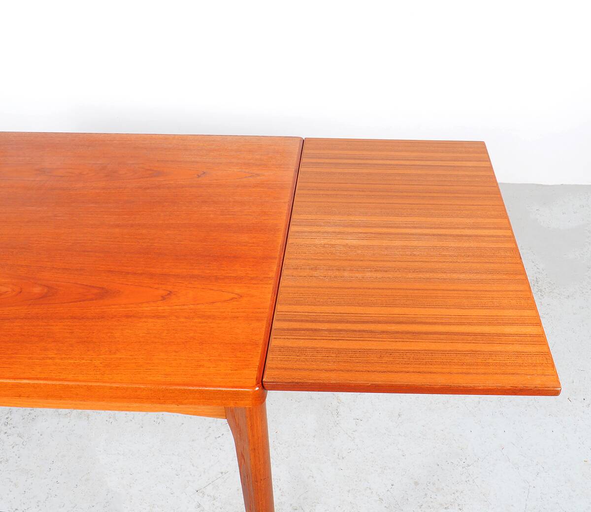 Extendable Dining Table by Henning Kjærnulf for Vejle Mobelfabrik, Denmark, 1960s