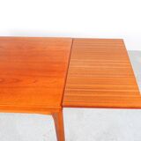 Extendable Dining Table by Henning Kjærnulf for Vejle Mobelfabrik, Denmark, 1960s