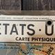 Ancienne planche scolaire Etats-Unis