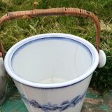 English porcelain bucket
