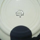 4 assiettes plates HBCM