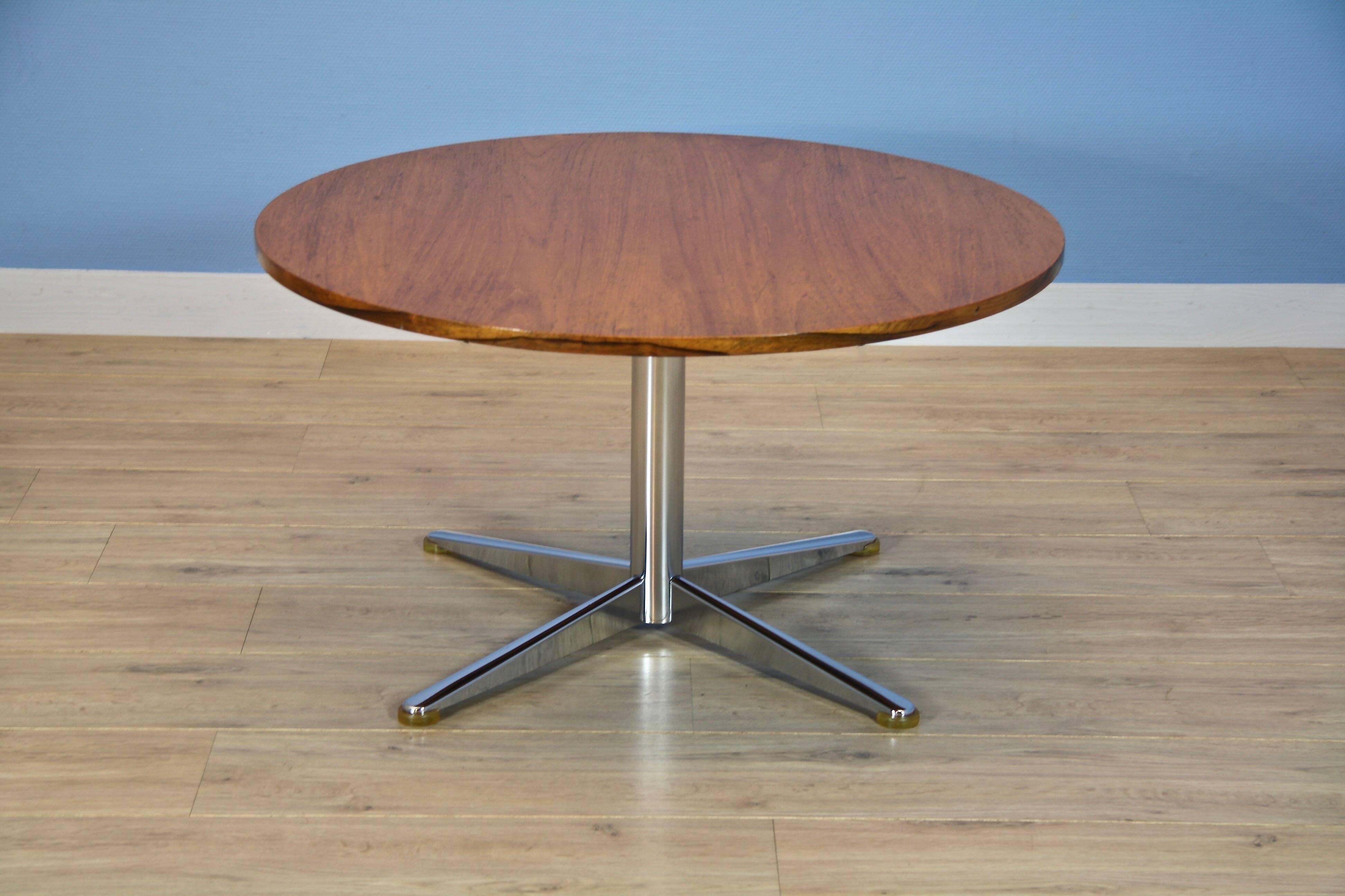 Table basse néerlandaise en teck, années 1960