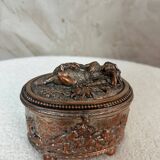 Copper jewelry box