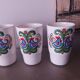 4 cups, Villeroy and Boch ceramic tumblers