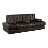 DS-85 Vintage Brown Leather Sofa by De Sede