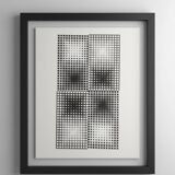 Victor Vasarely d'après œuvre Copusculaire A