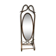Vintage rattan psychedelic mirror 175x56cm