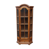 Oak corner bookcase 1930