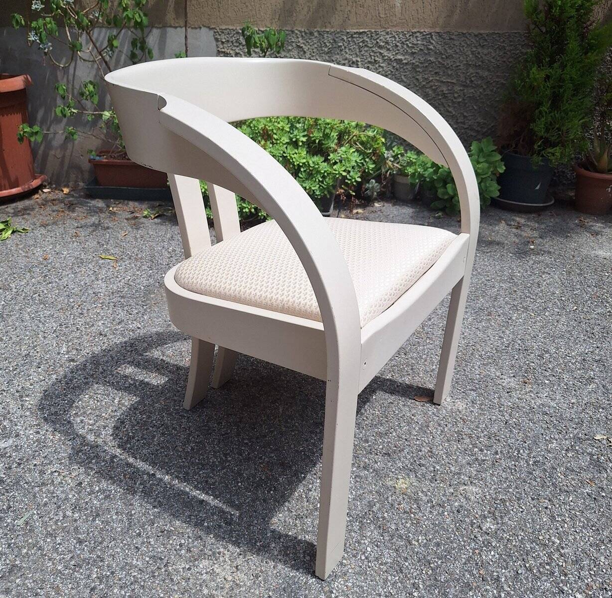 Elisa Model Chair by Giovanni Battista Bassi for Poltronova, 1964