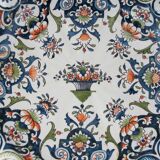 large rouen earthenware display