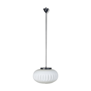 Suspension en verre opaline