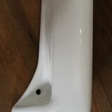 Vintage enamelled ceramic shelf