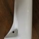 Vintage enamelled ceramic shelf