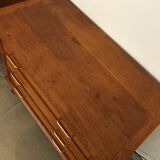 Vintage light wood dresser
