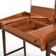 Fine Danish Vanity Table or Desk in Teak