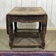 English oak drop-leaf table from the early 20th century