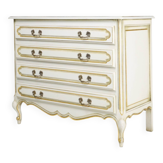 French 20th Century Louis XV chest of drawers