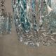 2x vintage Mazzega Murano pendant lamps