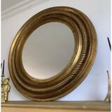 Large vintage gold mirror