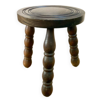 Tripod wooden stool