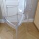 Fauteuil Kartell " Louis Ghost " Cristal design Philippe Starck