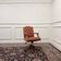 Chaise de bureau classique couleur saumon anglais