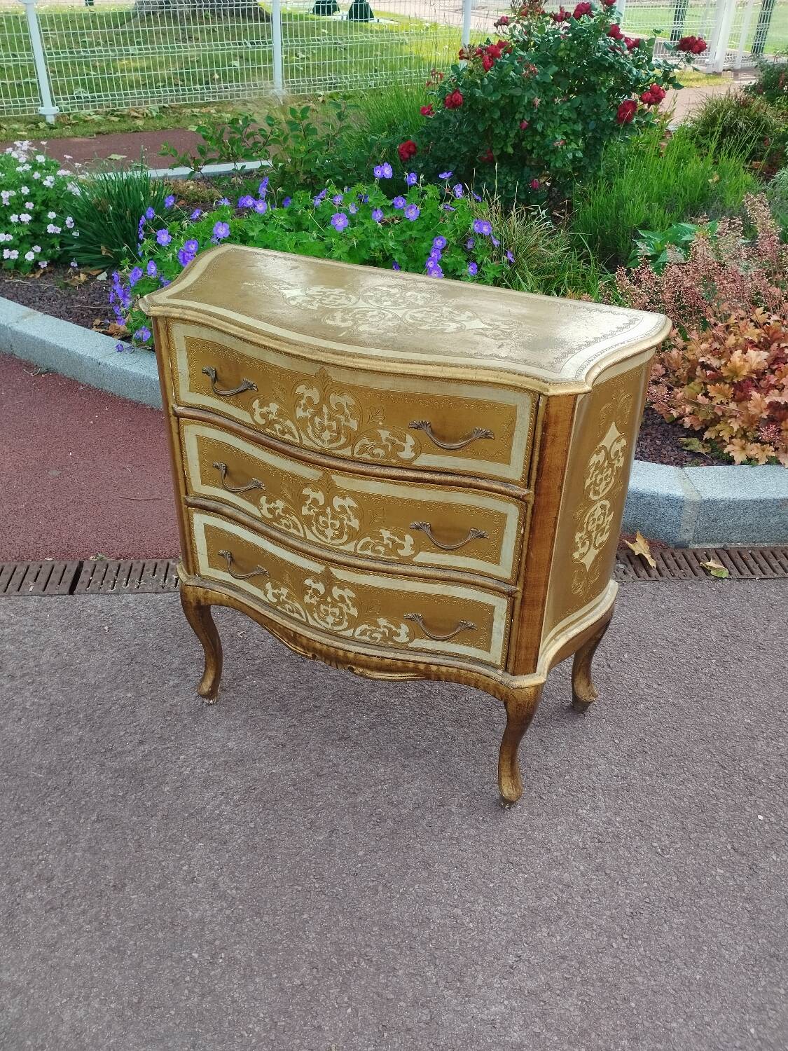 Vintage Venetian commode