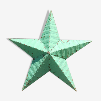 Amish star 60 cm green
