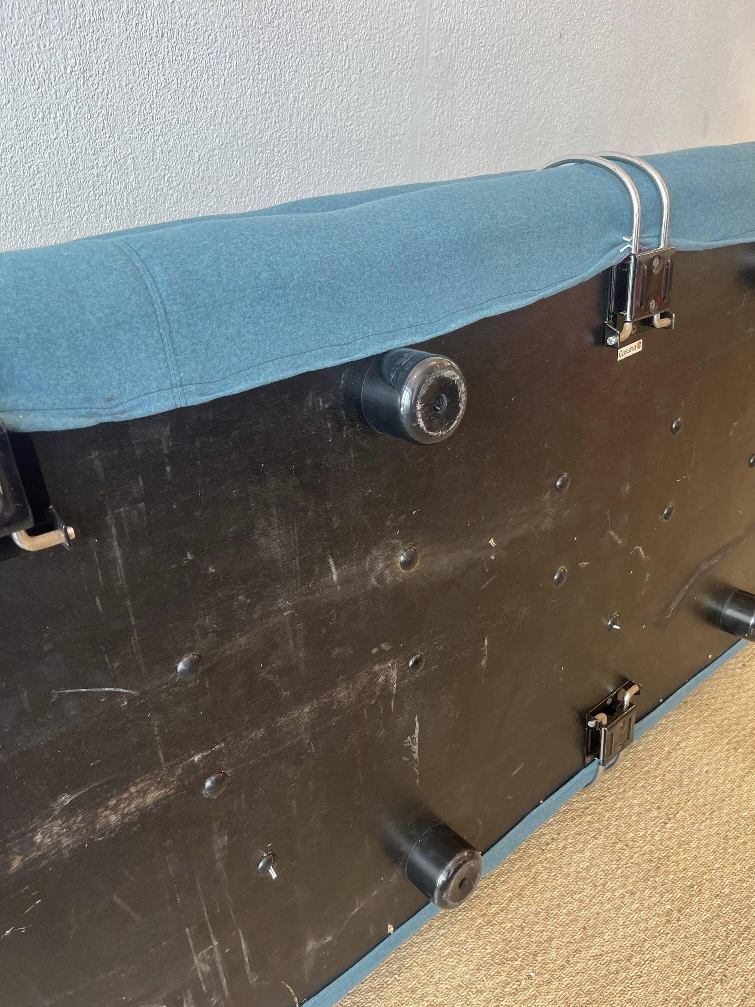 4-seater sofa Soriana Scarpa Cassina Italy circa 1970s
