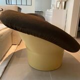 Set of 3 "Mushroom" Armchairs Space Age 1970