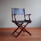 Chaise vintage en palissandre par M. Hayat & Bros, années 1970