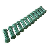Vallauris green ceramic knife holder