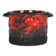Ceramic vase, Fat Lava, German design, 1960s, made in Germany