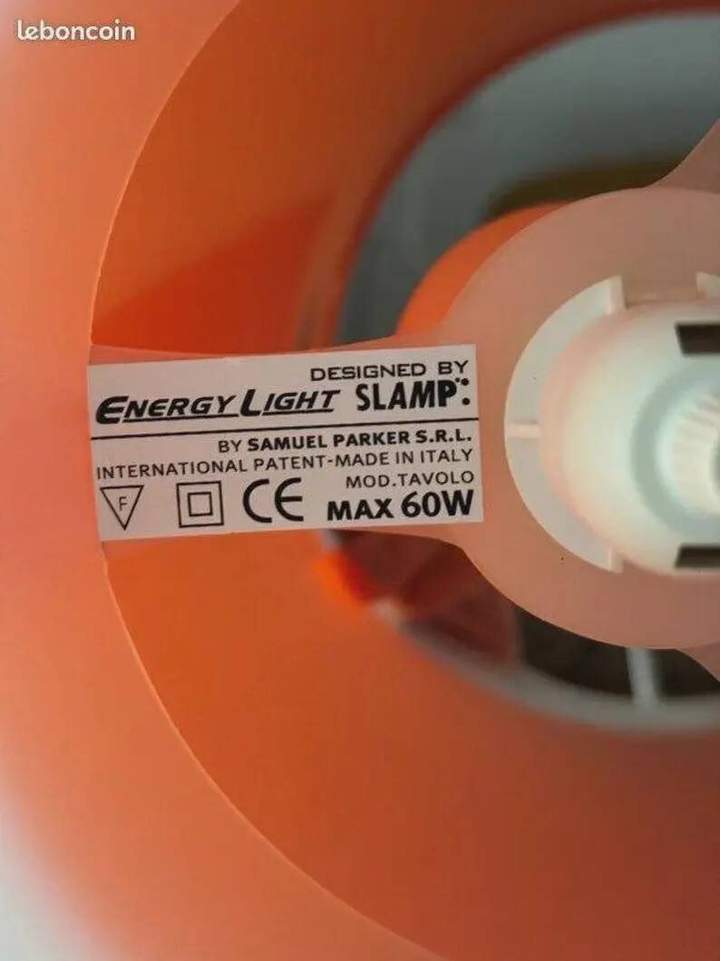 Energy Light Table Lamp – Samuel Parker for Slamp – Italian design from the 1980s