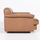 De Sede DS 101 brown leather lounge chairs, 1970's