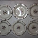 Hollow porcelain plates from Gien