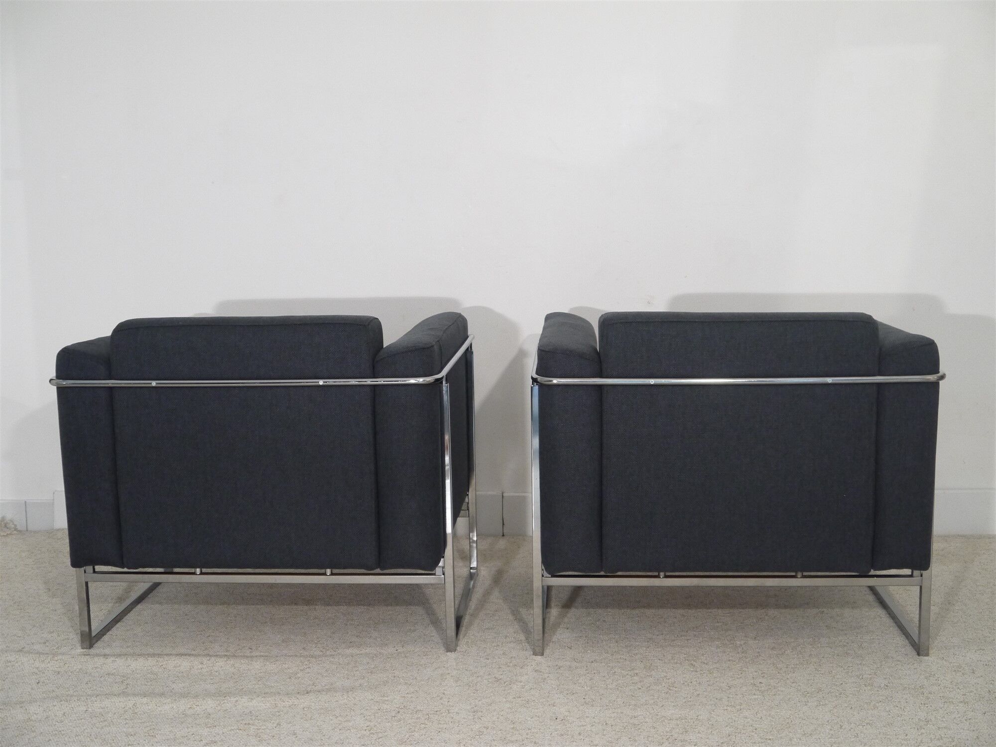 Pair of vintage Asko armchairs 1970