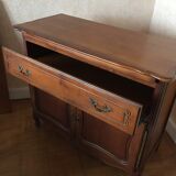 Louis Philippe-style cherry TV furniture