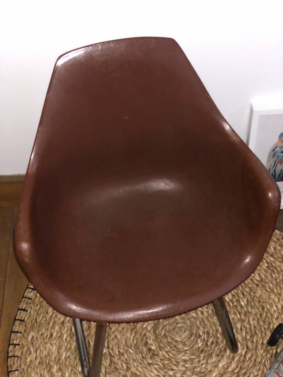 Vintage children's chair in Eames style