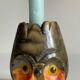 Alabaster stone candle holder made in italy vintage