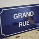 enamelled plaque "great street