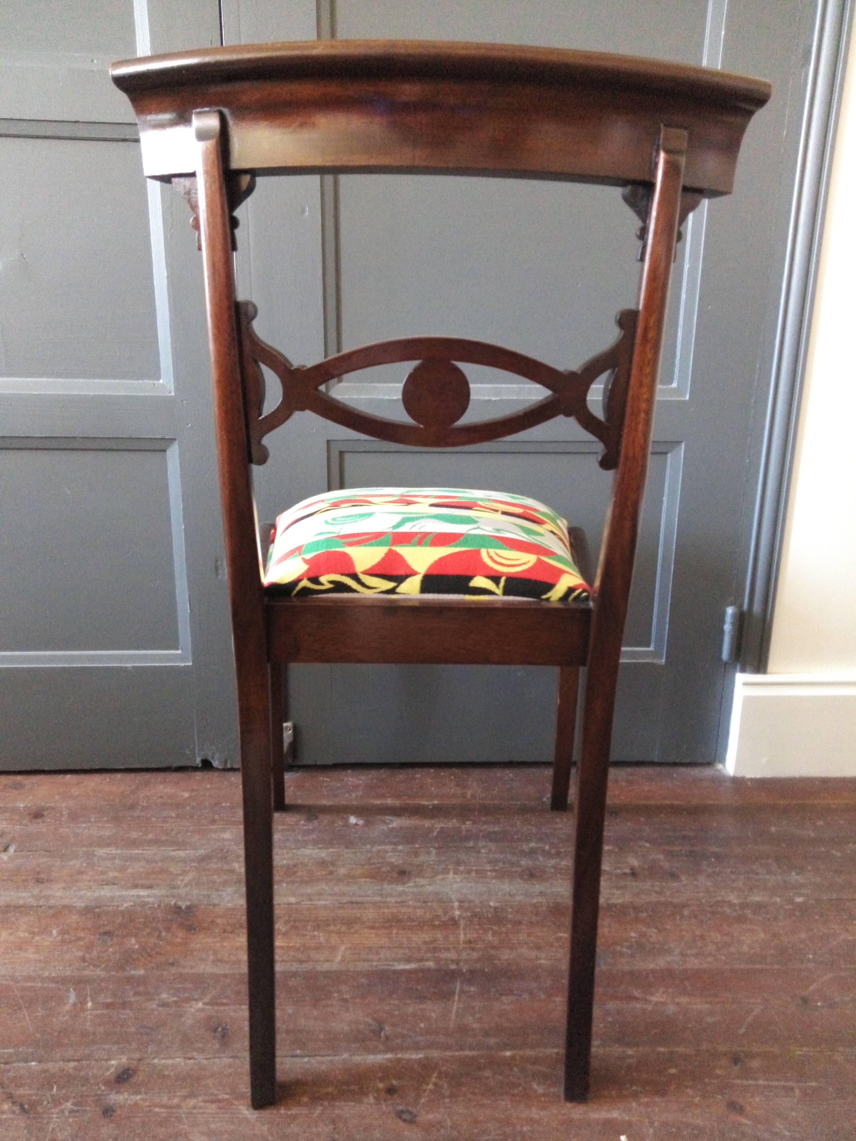 Set of 6 Regency mahogany chairs